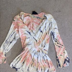 Small Blue Life Romper